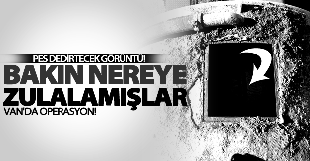 Pes dedirtecek görüntü! Bakın nereye zulalamışlar