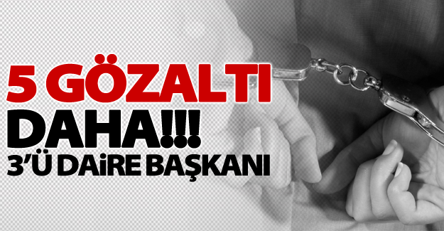 Van Büyükşehir Belediyesi'nde 3’ü daire başkanı 5 gözaltı daha!