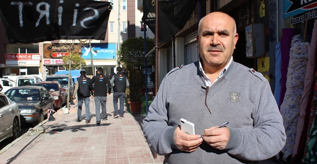 Van'daki esnaf'tan maden ocağındaki heyelan duyarlılığı