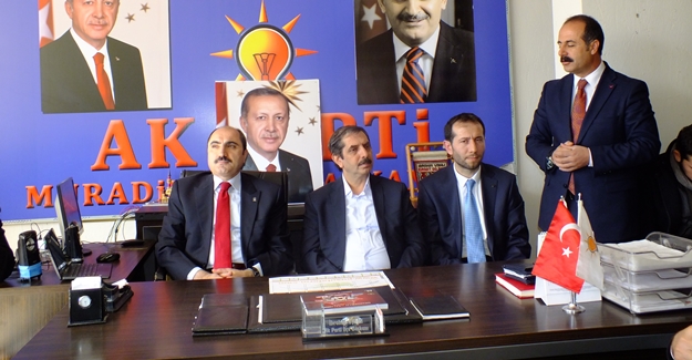 AK Parti Kartal heyetinden Muradiye'ye ziyaret