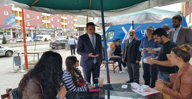 Saadet Partisi Van Milletvekili Adayı İlhan'ın Seçim Çalışması!