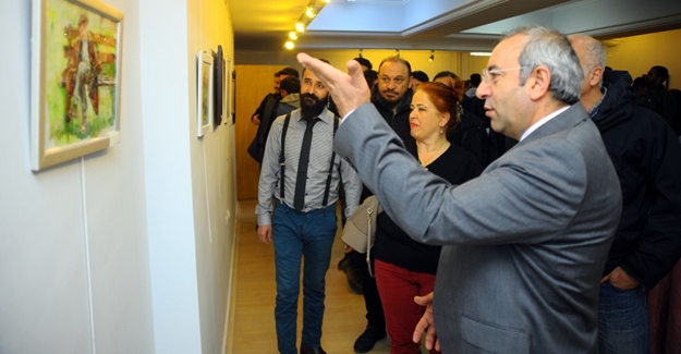 YYÜ’de resim sergisi
