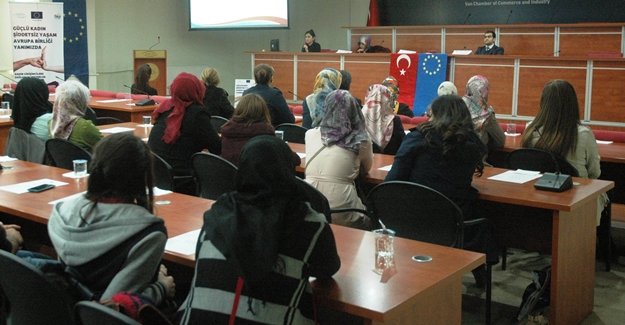 Van’da "Kadın Girişimcilere Sağlanan Destekler" semineri