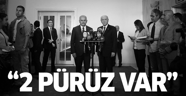 'Cumhurbaşkanlığı sisteminde Ak Parti ile MHP arasındaki iki pürüz'