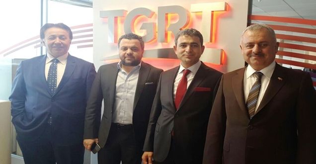 AK PARTİLİ ŞAHİN'DEN TGRT HABER’E ZİYARET - VAN HABERLERİ