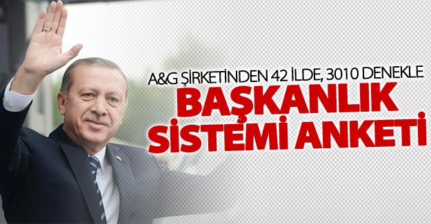 Adil Gür'den başkanlık sistemi anketi