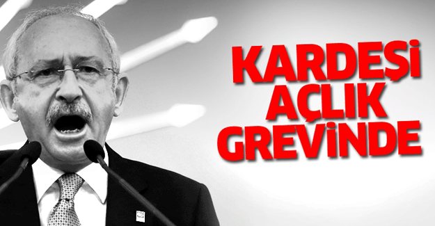 Kılıçdaroğlu açlık grevine başladı