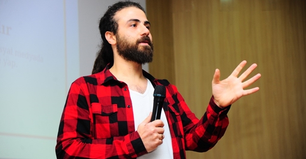 Sosyal Medya Uzmanı Saruhan YYÜ'de konferans verdi