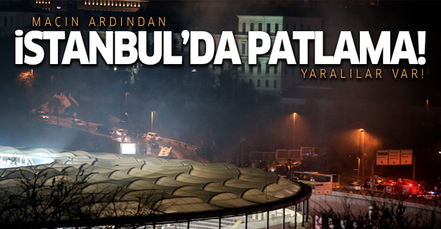 İstanbul'da patlama!