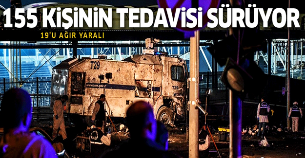 Valilik: 155 kişi tedavi altında