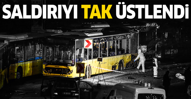 İstanbul'daki saldırıyı TAK üstlendi!