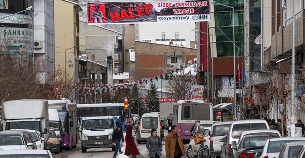 Yemekler Halep için pişiyor