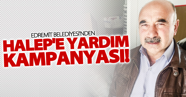 Van'da Halep'e Yardım Kampanyası