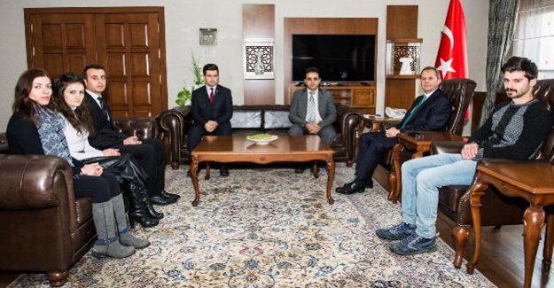 İl Göç İdaresi personeli, Vali Taşyapan'ı ziyaret etti