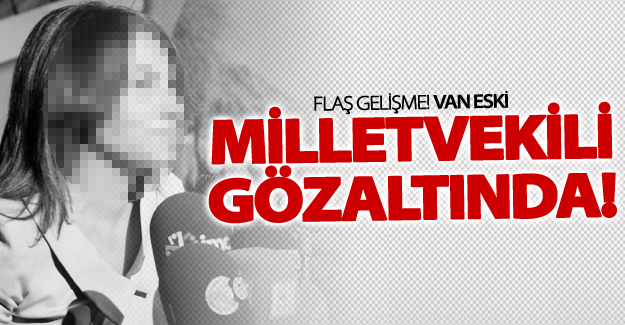 Eski Van Milletvekili gözaltına alındı!