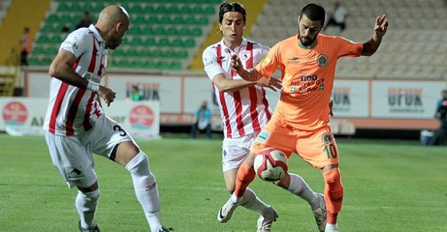 Alanyaspor 0-4 Samsunspor play-off rövanş maçının özeti golleri!Samsunspor finalde