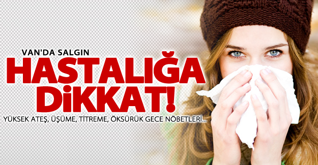 Van’da salgın hastalığa dikkat!