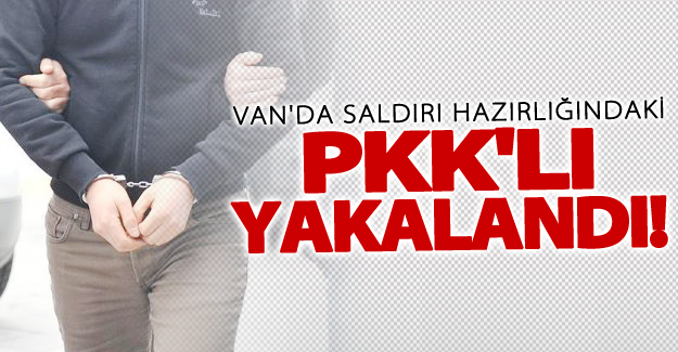Van'da saldırı hazırlığındaki PKK'lı yakalandı