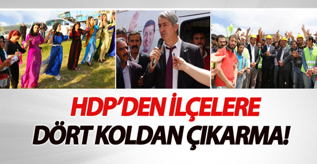 HDP’den ilçe ve köylere çıkarma