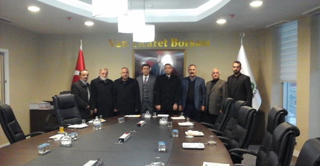 SP İl Başkanı Özay, VANTB'yi ziyaret etti
