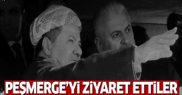 Yıldırım Peşmerge güçlerini ziyaret etti