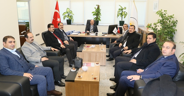 Ak Parti İlçe Teşkilatlarından Yaşar'a ziyaret