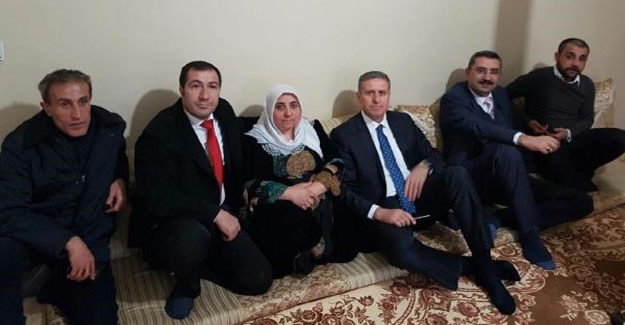 Güvenlik Korucuları Derneği Başkanı Kahraman'a ziyeret