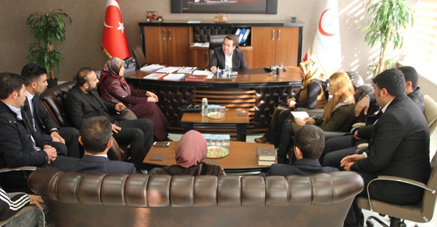 Vefa-Der'den Sağlık Müdürü Yanmaz’a Ziyaret