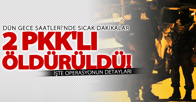Van'da çatışma! 2 PKK mensubu öldürüldü