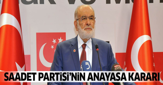 Saadet Partisi anayasa kararı