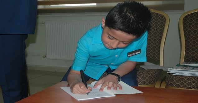 Minik Arda İlk Kitabını Çıkardı!