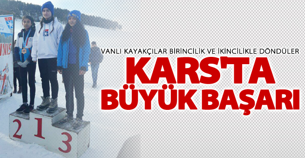 Vanlı Kayakçılar Kars’tan birincilik ve ikincilik madalyaları ile döndüler