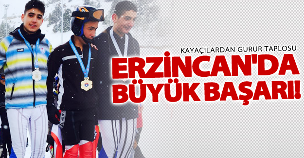 Erzincan’dan Van’a 9 madalya