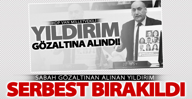 HDP Van milletvekili serbest bırakıldı