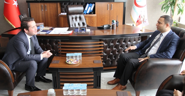 Van Vali Yardımcısı Sinan Aslan’dan İl Sağlık Müdürlüğüne ziyaret