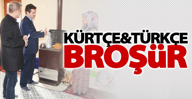 Sağlık Müdürlüğü'nden Kürtçe-Türkçe broşür