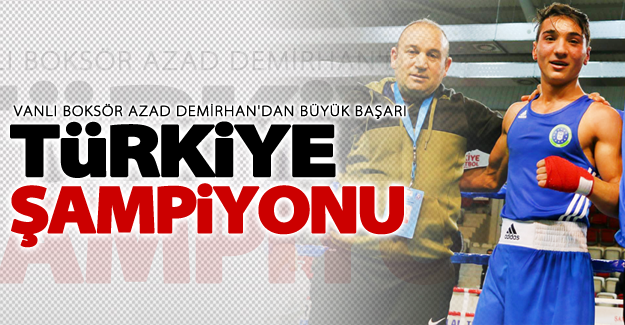 Vanlı Boksörlerden bir Türkiye şampiyonluğuda Yalova’dan