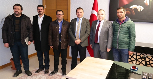 Aktivistlerin Kaymakam Yaşar'ı ziyareti