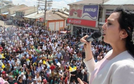 HDP Şırnak mitingini kesintisiz webden canlı izle!Yüksekdağ Şırnak'ta