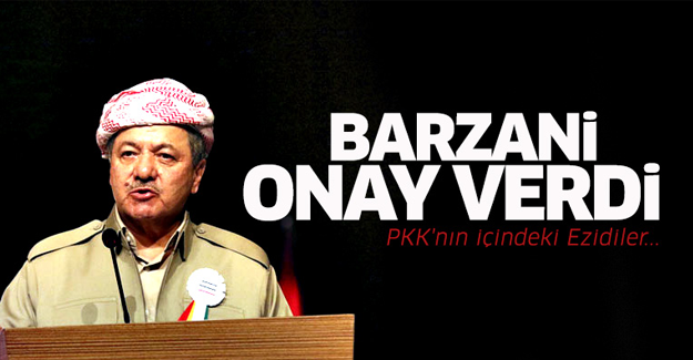 Barzani onay verdi! PKK'nın içindeki Ezidiler...