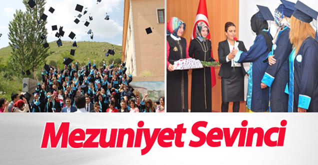 Bitlis Eren Üniversitesi’nde mezuniyet sevinci