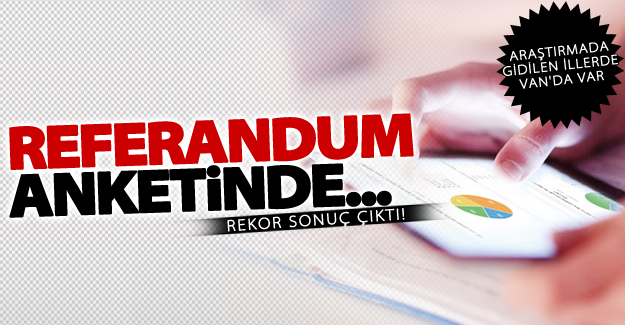 Referandum anketinde rekor