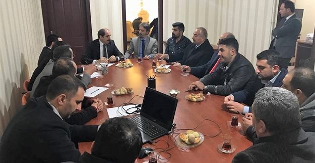 Ak Parti İl Başkanı Zahir Soğanda’dan Van STK’ya ziyaret