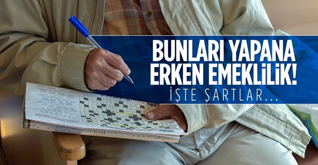 Erken emeklilik için üç formül