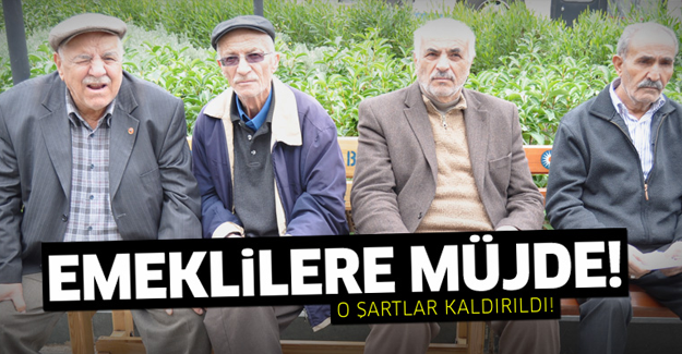 Emeklilere müjde! Promosyonda otomatik ödeme şartları kaldırıldı!