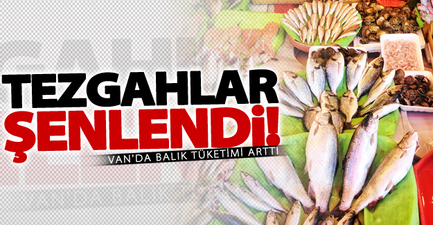 Van'da balık tüketimi arttı