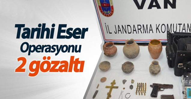 Jandarmadan Tarihi Eser Operasyonu!