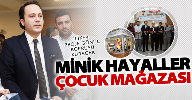 Van'da "Minik Hayaller Çocuk Mağazası" açıldı