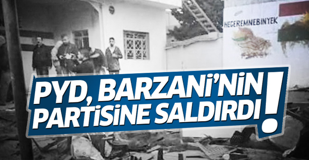 PYD'den Barzani'nin partisine saldırı