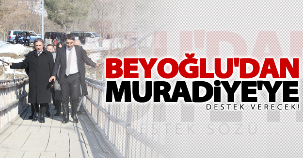 Beyoğlu'dan Muradiye'ye destek